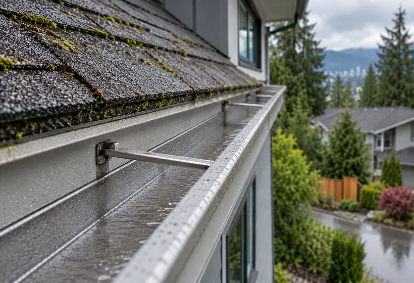 After: clean gutter